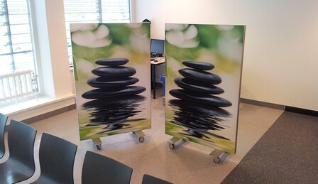 EASY fabric verrijdbare akoestische panelen